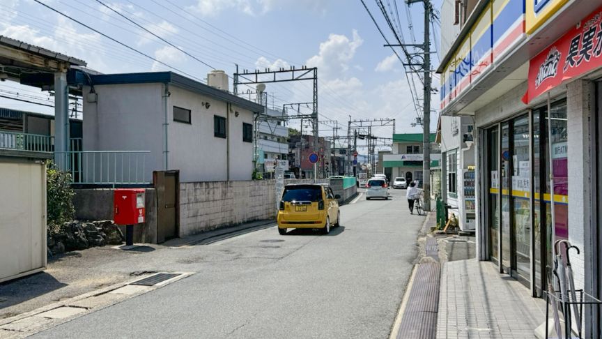 電車でお越しの場合